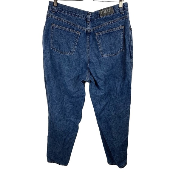 Vintage Gitano High Rise Tapered Mom Jeans Medium Wash Denim sz 18 - Picture 4 of 7